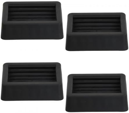 4 Pezzi Coppe Blocca ruote in Gomma per Mobili, Tappi Antiscivolo per Sedia con Ruote, Protezioni per Pavimenti per Tutti i Pavimenti e Tutte le Ruote di Mobili, Divani e Letti - Honorern