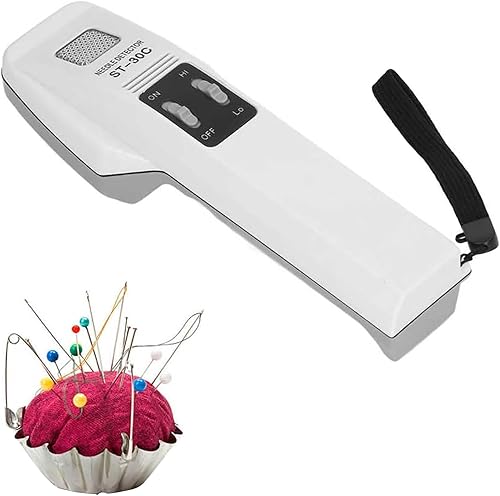 Rilevatore Di Aghi, Rilevatore Di Metalli Portatile Per Scarpe, Indumenti Lavorati a Maglia, Tessuti E Abbigliamento Rilevatore Di Aghi Rotti, Doppio Allarme Sonoro E Luminoso, Utilizzato Per Rilevare - Honorern