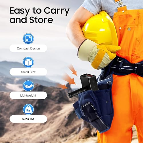 Rivelatore di metalli professionale, profondità di rilevamento 20 m, campo di ricerca 1000 metri, oro, argento, rame, rilevamento diamanti, impermeabile, doppia scansione campione, antenna - Honorern