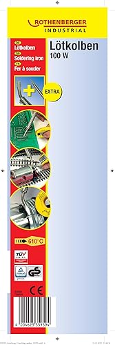 Rothenberger 35959 Saldatore, 100 W, Rosso/Giallo - Honorern
