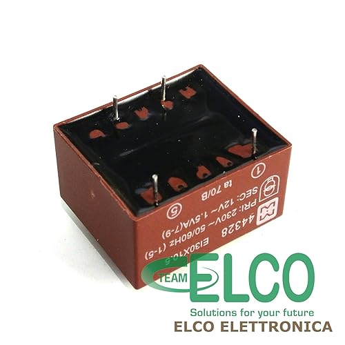 Trasformatore incapsulato resinato Myrra 44328, Primario 230V, Secondario 12V, Potenza 1,5 VA - Honorern