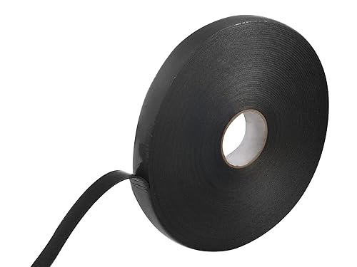 Nastro acustico autoadesivo per pareti divisorie, fonoassorbente, sigillante, nastro per insonorizzazione, specifico per profili in metallo e sottostrutture, 100 mm x 30m x 3 mm - Honorern