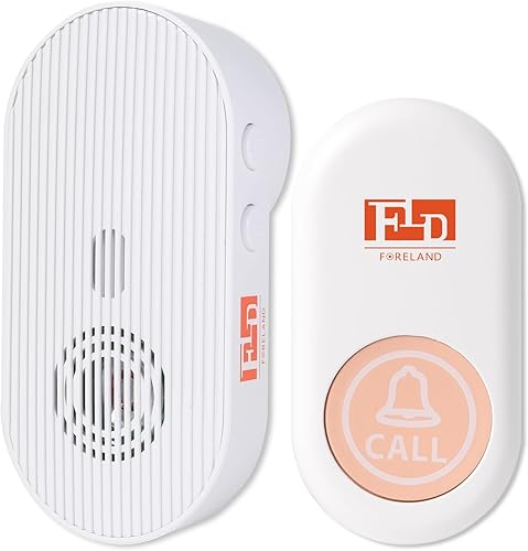 Campanello wireless a batteria per la casa, campanello LED lampeggiante, portata 150 m, 38 melodie con modalità silenziosa, 110 dB, campanello senza fili progettato per uso esterno - Honorern