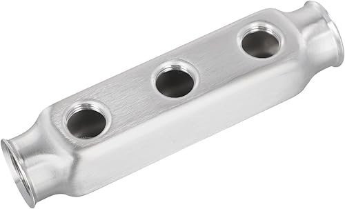 Collettore di distribuzione per tubi in acciaio inox G1/2, accessorio collettore per riscaldamento a pavimento, collettore di distribuzione a pavimento (4 vie) - Honorern