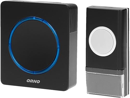 OPERA DC Campanello Senza Fili Alimentato A Batteria Sistema Di Apprendimento 48 Toni 100m - Honorern