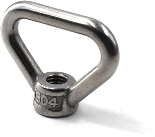 M20 - Dado a occhiello per sollevamento a forma di triangolo, in acciaio inox 304, confezione da 1 - Honorern