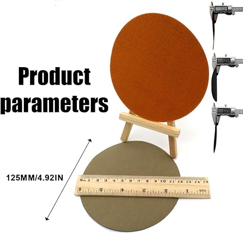30 Pezzi Dischi Abrasivi Rotondi 125 Mm Bagnata E Asciutta 1000/1500/2000/3000/4000/5000 Grana Per Auto Legno Vetro Metallo Lucidatura - Honorern