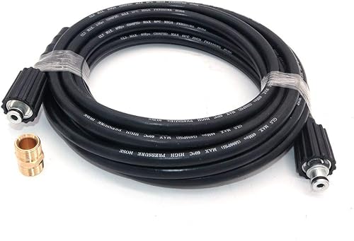 Tubo di ricambio per idropulitrice ad alta pressione, 8 m, kit per la pulizia dell'acqua M22 14, connessione lunga 8 metri - Honorern