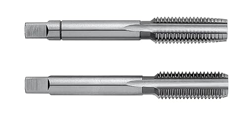 KS Tools 998.0401 - Set di 2 maschi per filettare a mano, passo gas Ø 1/4' - Honorern