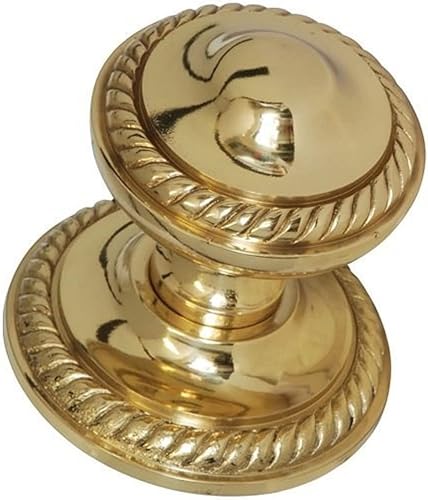 Merriway BH04910 Pomello Vittoriano in Ottone per credenza, 32 mm, Set di 2 Pezzi - Honorern