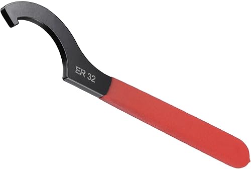 CoCud Chiave a C per Regolazione Ammortizzatori a Molla - (Applicazioni: per Serrare Il Dado di Bloccaggio Del Mandrino Er32) - Honorern