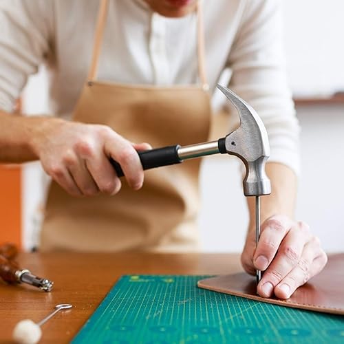 LAITER 12 PCS Punzoni per Pelle Cuoio Fori Vuoti Rotondi Acciaio al Carbonio Pelle Strumento Lavorazione Craft Punzoni per Pelle Cinturino per Orologio Tela Occhiello - Honorern