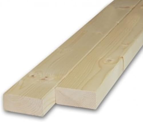 Listelli in abete piallato - lunghezza cm 200 - pacchetto / 25 x 40 mm - 4 pz. - Honorern