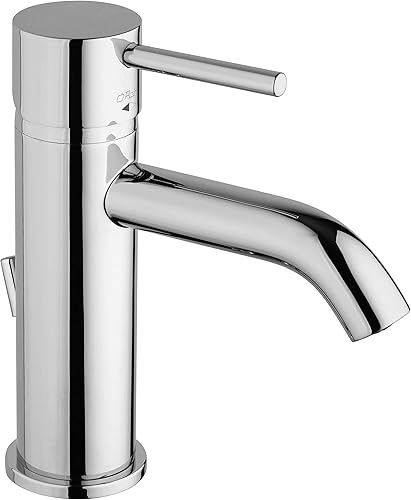 💧 Paini COX OPEN Set Miscelatori Lavabo + Bidet con Snodo Cromato - Scarico Automatico 1'1/4 + Piletta e Flessibili (78CR211O + 78CR306O) - Honorern