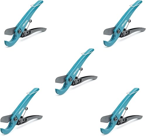Libraton Tagliatubi PEX 31mm, Taglia Tubi PVC Portatile, Tagliatubi Plastica da 5 pezzi, Taglierina per Tubi per Tubi in PEX, Sottile PVC, PPR - Honorern
