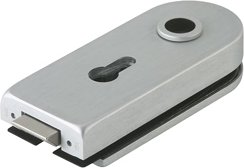 dormakaba STUDIO Rondo LM - Serratura per porta in vetro anodizzato, PZ DIN L/R - Honorern