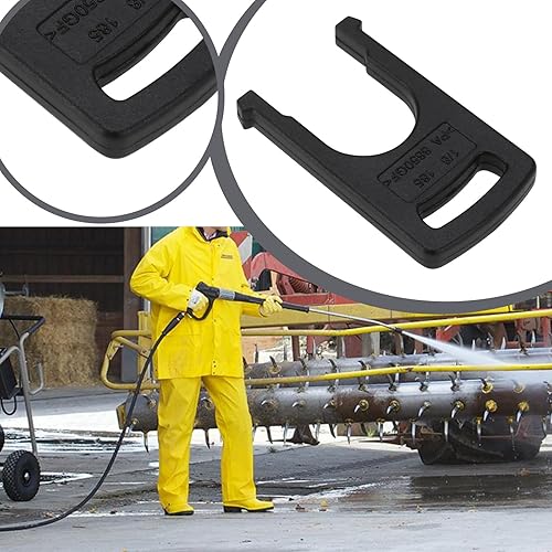 3 Pezzi C Clip U Clip Morsetto Idropulitrice Grilletto Morsetto Pistola Idropulitrice Maniglia Tubo Sgancio Rapido Compatibile Con Karcher Serie K 50371400 - Honorern