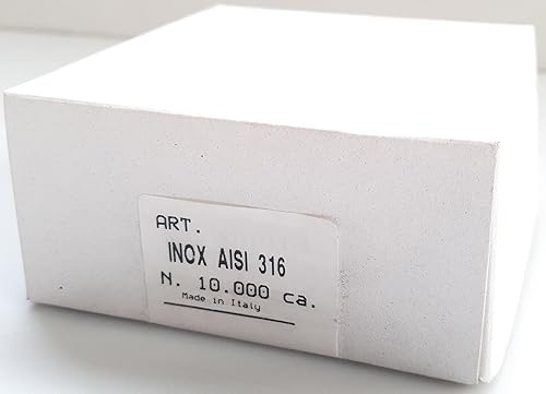Punti Inox 80/14 Argento, Serie 80, Scatola da 10'000, Fissaggio metalli, Rinforzi strutturali, Usi industriali - Honorern