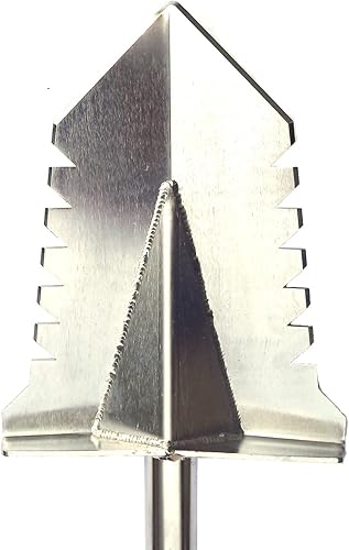 Pala da Scavo Empotec PA-1 INOX per Terreni Duri Acciaio Inossidabile Metal Detector Alta Qualità Vanga Taglio solo 1,6kg. - Honorern