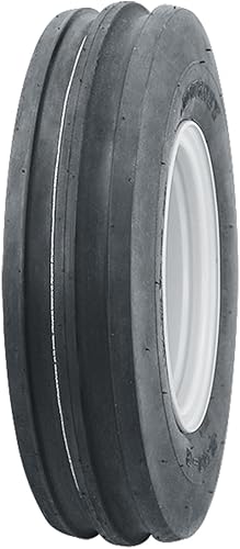 1 Ruota Completa 3.50-8 e Camera D'aria - Pneumatici Wanda con Cerchio in Acciaio + 2 Cuscinetti a Sfera 6205rs, Centro 25 mm - per Haybob, Rastrello, Girafieno - Honorern