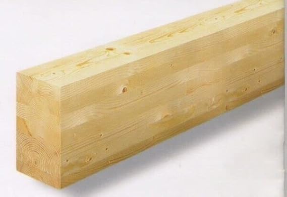 Trave Lamellare Abete GL24H cm 6 x 10 Varie Lunghezze - Coperture Pergole Gazebo - Dimensione Disponibile: cm 6 x 10 x 240 - Honorern