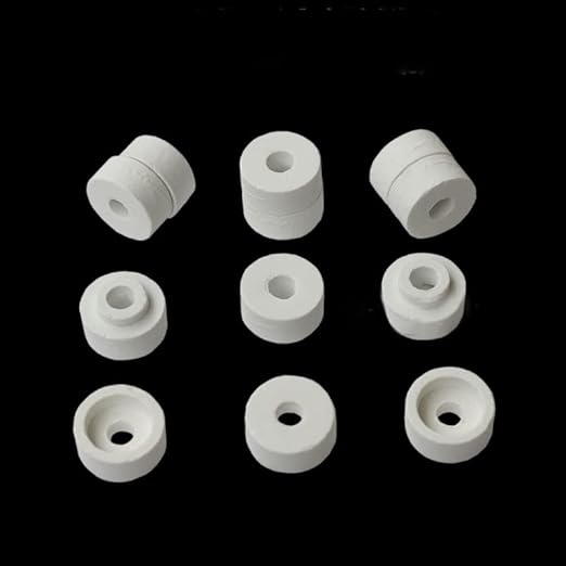 Guarnizioni for terminali in Ceramica Terminali in Porcellana for Anello in Porcellana Maschio e Femmina M6 Rondella in Porcellana for Alte Temperature Isolante 20 Set - Honorern