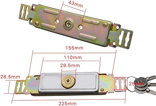 Serranda per serratura, serratura, serratura, serratura, per garage (tipo B) - Honorern