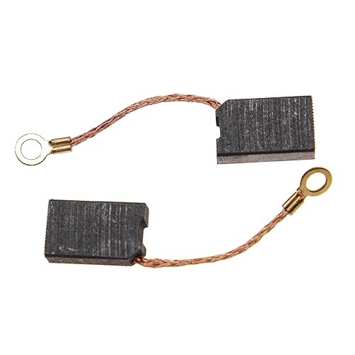 2x spazzola carbone compatibile con Rems Amigo 2 utensile elettrico - Spazzola motore, 20 x 12 x 6,3 mm - Honorern