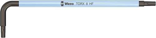 Wera, 967 SL TORX HF Multicolour Chiave a L con ritegno vite, TX 15 x 90 mm - Honorern