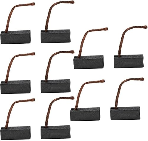 Set di 10 spazzole di ricambio per motore in carbonio, dimensioni 7 x 8 x 19 mm, per utensili elettrici - Honorern