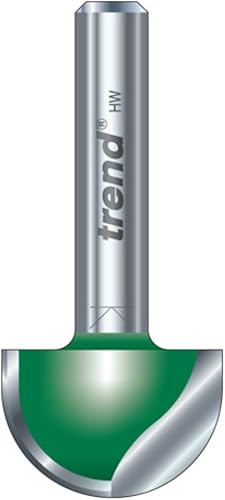 Trend Fresatrice a raggio, raggio 12,7 mm x diametro 25,4 mm, C058X8MMTC - Honorern