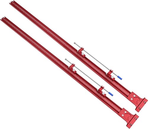 di guida parallela, di guida parallela in lega di alluminio Seghe circolari Guida Guida per la lavorazione del legno Binario per la lavorazione del legno Strumento universale, - Honorern