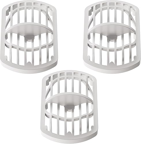 Viega Filtro di scarico per capelli per Domoplex 52Mm, rifiuti emergenti verticali e orizzontali (modello 6928, 6928.1 e 6928.21) 3 pezzi setaccio 3 X Capelli - Honorern