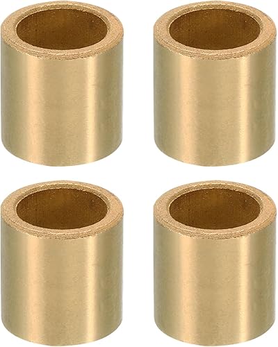 Distanziali in Ottone M16, 4 Pezzi Distanziali Metallici in Ottone 16mm ID x 22mm OD x 22mm L Distanziatori in Ottone Vite Distanziatore per Vite da 5/8 Pollici o M16 - Honorern