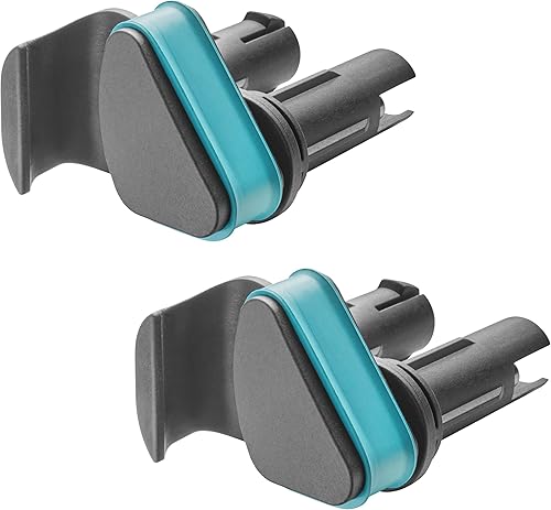 Gardena Porta-Manici Flex: Supporto per Due Manici Comuni e Attrezzi, espansione della rastrelliera Flex, Flessibili, in Materiale Riciclato, 2 pz (3508-20) - Honorern