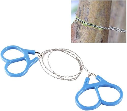 Atyhao a Filo di Sopravvivenza , Kit di sopravvivenza Sicurezza e kit di sopravvivenza seghe a Mano Flessibili in Acciaio Leggero seghe a Dente per Il Taglio di plastica - Honorern