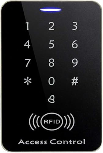 AMAO RFID Tastiera apriporta controllo di accesso 125KHz lettore di schede Standalone RFID di Prossimit¨¤ Entrata con Porta Sistema di Controllo Accessi per casa e ufficio, Supporta 1000 Utenti - Honorern