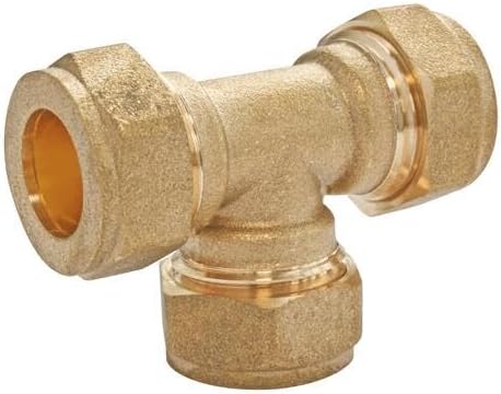 SOMATHERM FOR YOU - Te pari a compressione in ottone per tubo rame Ø12 - Honorern