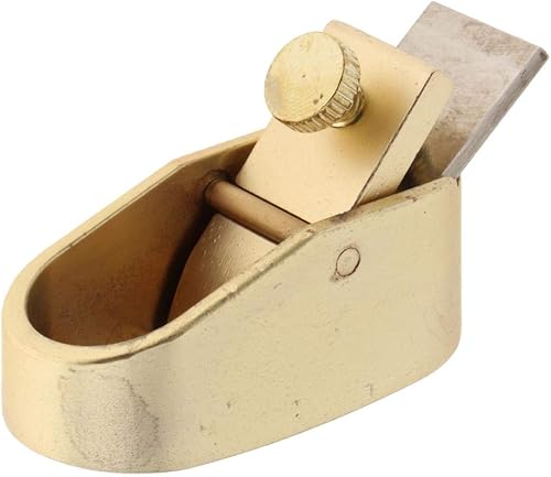 Lavorazione Del Legno, Mini Mano pialla, Pialla Legno Falegname Woodcraft Strumento, per la Lavorazione Del Legno, Oro L - Honorern