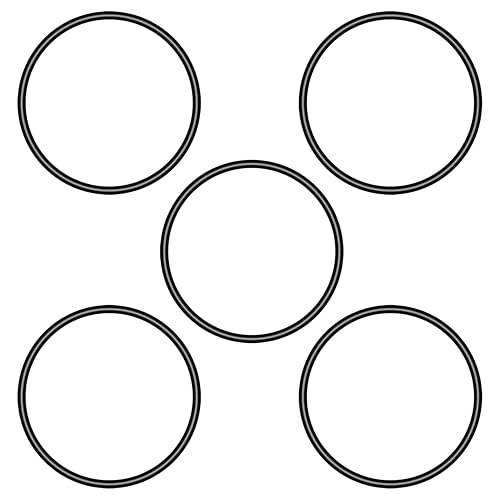 Othmro Guarnizione O-Ring, rondelle in gomma nitrile, diametro 57 mm, diametro 52,2 mm, larghezza 2,4 mm, guarnizione per rubinetto, riparazione rapida automatica - 10 pezzi - Honorern