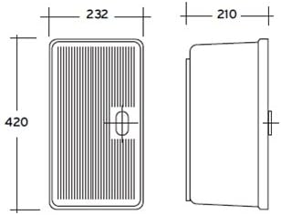 Contenitore GMI in vetroresina per contatore ENEL matr. 284033 - Honorern