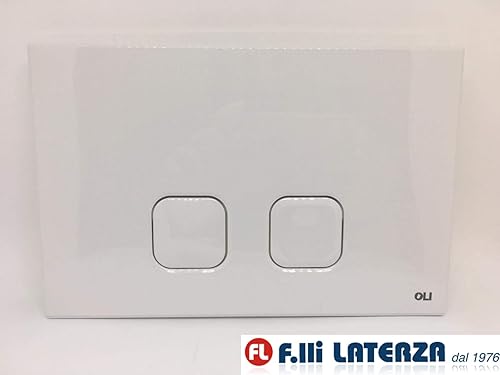 PLACCA PLAIN DUAL BIANCA PER CASSETTA AD INCASSO OLI 070826 - Honorern