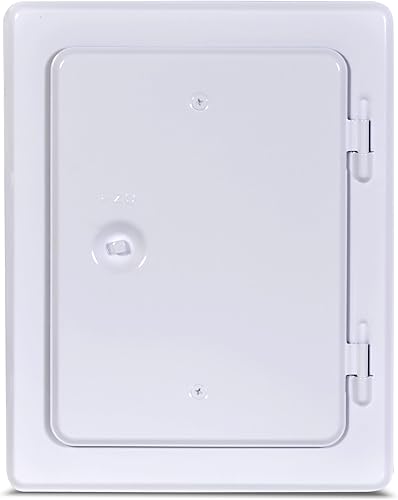 R80/B90 2093/W porta camino zincato e verniciato a polvere, bianco RAL 9016, dimensioni nominale: 140 x 200 mm, dimensioni esterne: 230 x 290 mm - Honorern