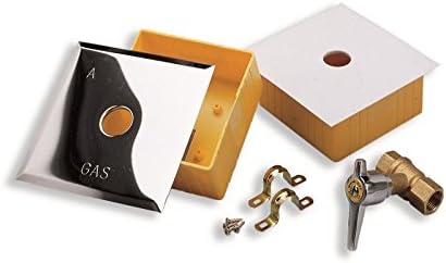 Acquastilla 110620 Scatole per Rubinetti Gas Incasso, Multicolore - Honorern