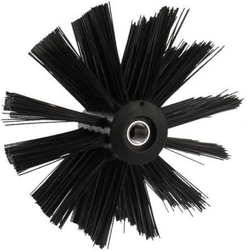 Spazzola di pulizia del camino, 100/150mm Strumenti di pulizia del camino Teste della spazzola della setola utilizzate per la pulizia delle prese d'aria del condotto - Honorern