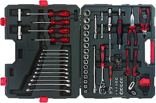 Crescent 6 Point Drive Metric Mechanics Tool set con prese, CTK110NEU2 - Honorern