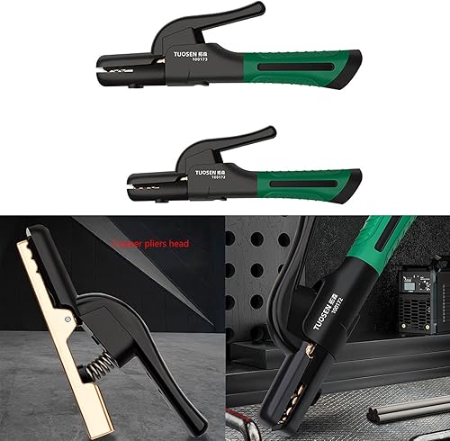 Supporto per elettrodi di saldatura 600A/800A Pinza per elettrodi per pinza per elettrodo in rame per saldatrice Materiale resistente agli urti - Honorern