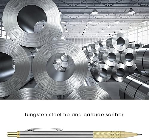 Taglierina in carburo di vetro, 2 colori Taglierina per vetro diamantata Penna per marcatura per taglio di metalli Incisione Utensile per taglio del vetro Penna professionale per scrittura di gioielli - Honorern