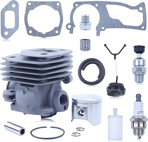 Per kit cilindro Per Husqvarna 357 47mm, Per Husqvarna 357XP 359 Rancher EPA 357 XP Big Bore 2156 2159, 537157302 537157304 - Honorern