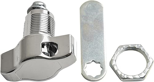 Serratura a camma con meccanismo senza chiave, in lega di zinco, per una maggiore sicurezza (30 mm) - Honorern